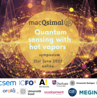Save the date 21st June – Quantum sensing with hot vapors